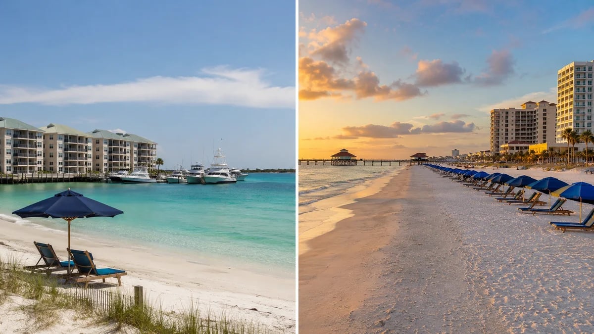 Destin vs Clearwater: Which Beach Is Better?