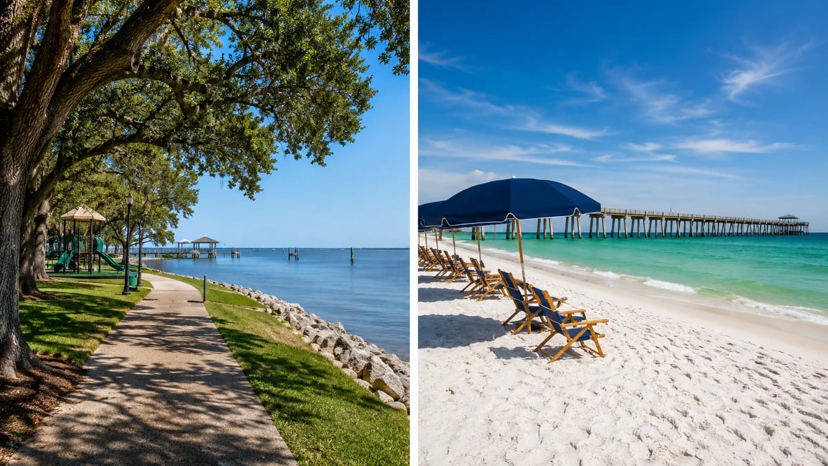 Gulf Breeze vs. Pensacola Beach: Which Side of the Bay?