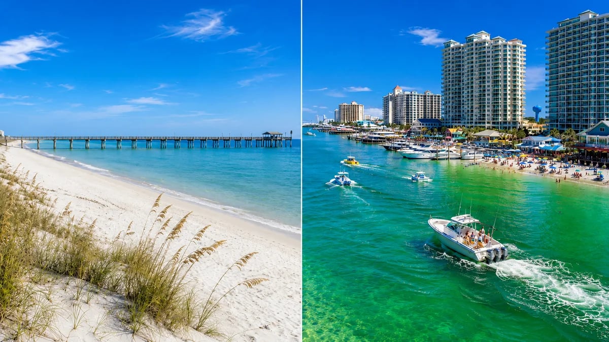 Navarre Beach vs. Destin: Same Water, Very Different Trip